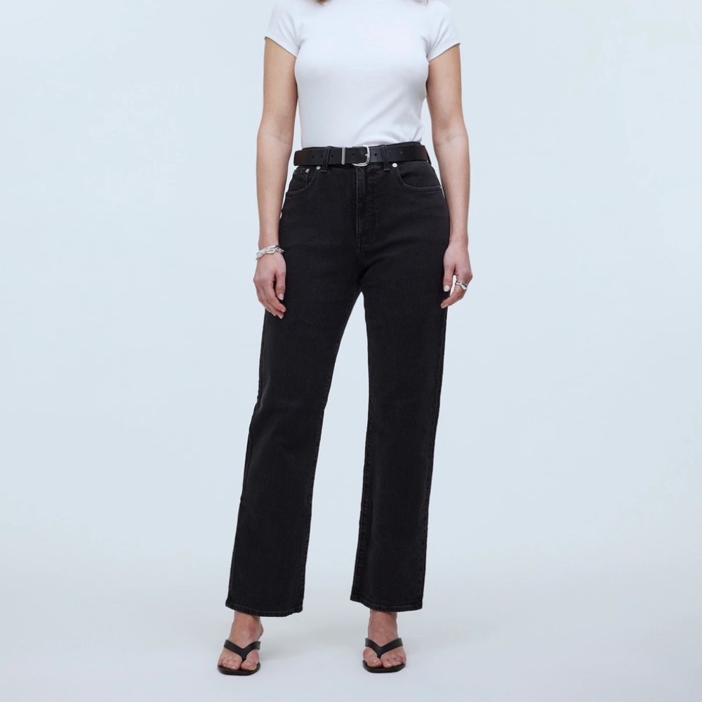 Madewell curvy 90s straight jeans euc 34 inseam